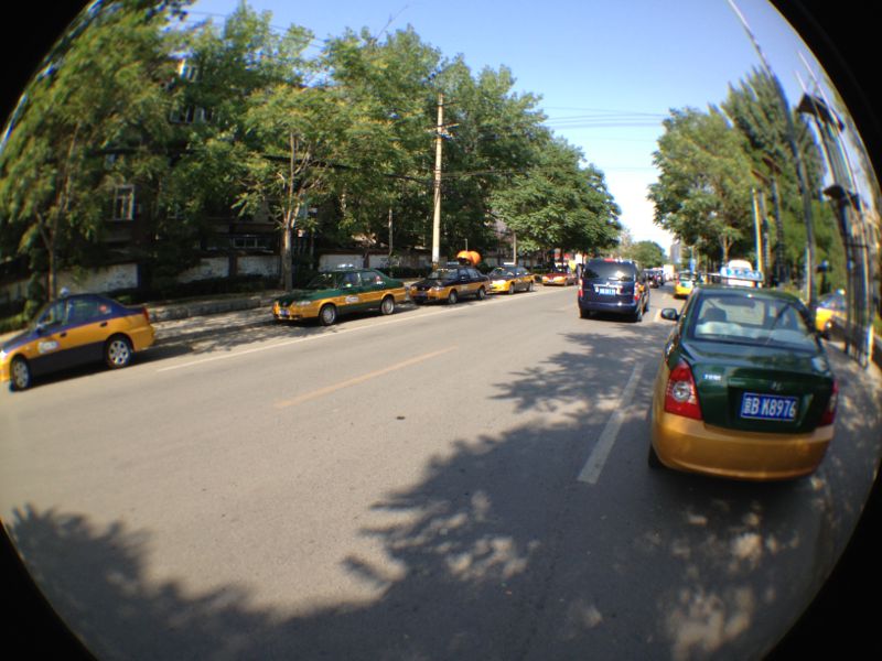 A herd of taxis in Beijing